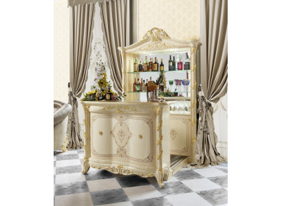 Wohnzimmer Designer Regal Möbel Holz Haus Wand Bar Schrank Barschrank Vitrine